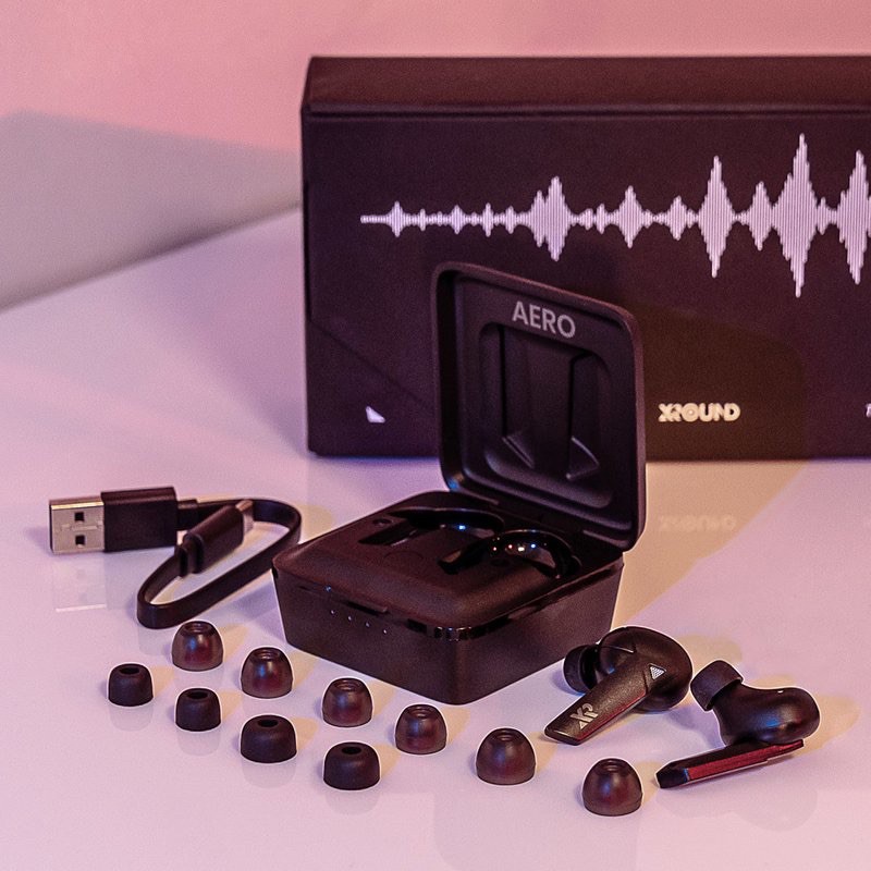 XROUND AERO(藍芽5.0、IP54防水防塵、PS4 電競藍牙耳機)