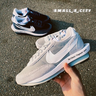 小B之都 Sacai X Fragment Design X Nike 三方聯名 白灰深藍 DH2684-001/400