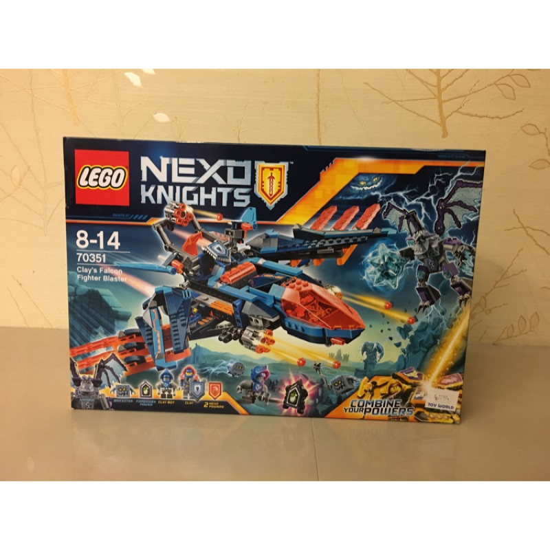 LEGO 70351 NEXO KNIGHTS系列 克雷的獵鷹疾風戰鬥機 全新未拆 現貨