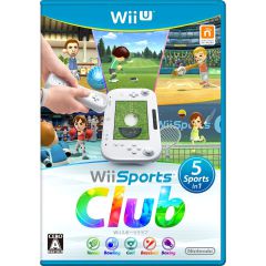 WIIU 運動 度假 SPORTS CLUB (網球 保齡球 棒球 高爾夫 拳擊) WII主機不可使用 WII