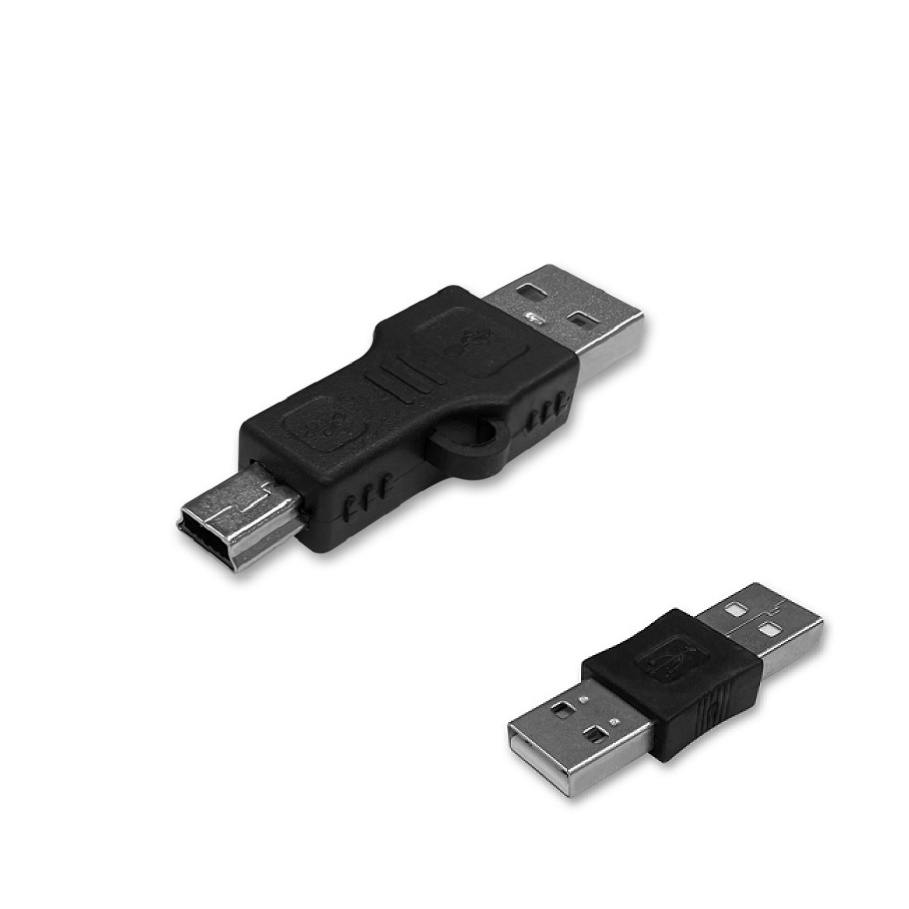 USB A公 mini 5P 轉接頭 usb