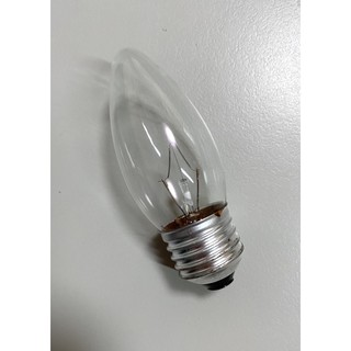 ㄚ青電火球 E27 15W 40W 60W 尖清 蠟燭燈泡 尖清燈泡 鎢絲燈泡