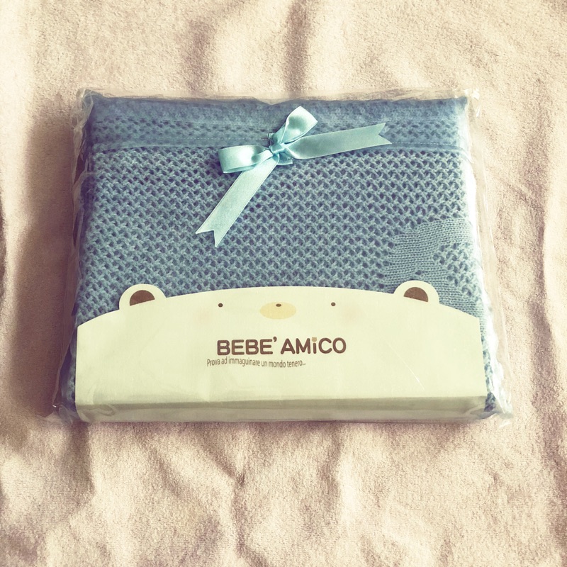 BEBE AMICO鏤空編織透氣好眠毯