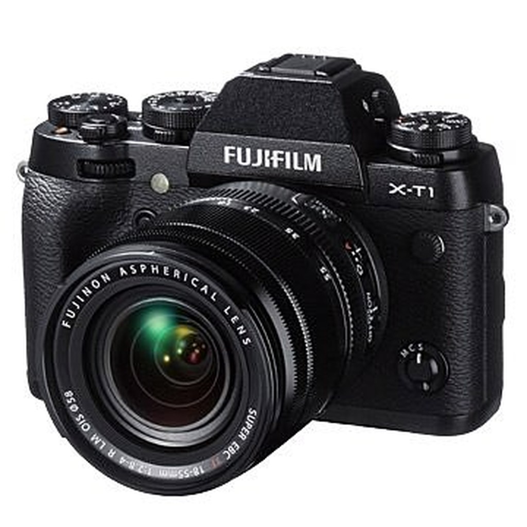 《晶準數位》富士 FUJIFILM X-T1 XF18-55mm 變焦鏡組(平輸貨) XT1 黑色