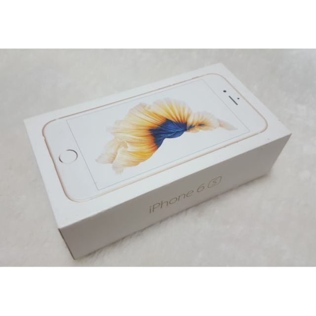 iPhone 6S 64GB 金色 Gold 原廠盒子 只賣空盒