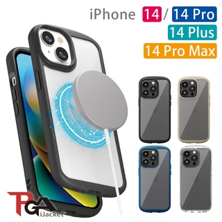 【日本PGA】iPhone 13/14/14 Pro/14 Plus/14 Pro Max 軍規防摔 透明背蓋