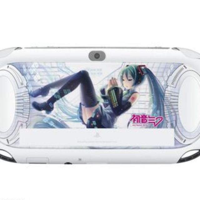 SONY PSV PSvita 初音貼 白色 3.68改機 多款超值配件 64G記憶卡