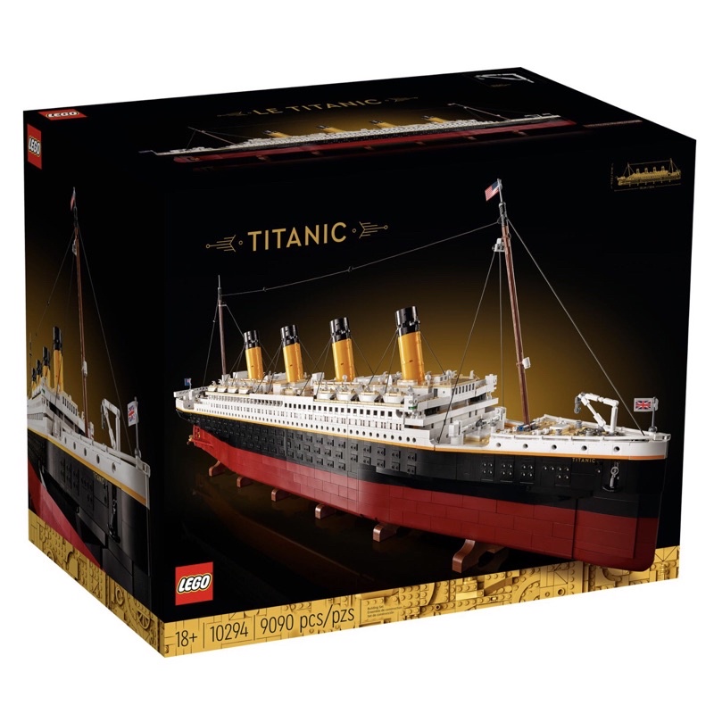 【樂爆王】《新品》LEGO 10294 鐵達尼號 Titanic 樂高