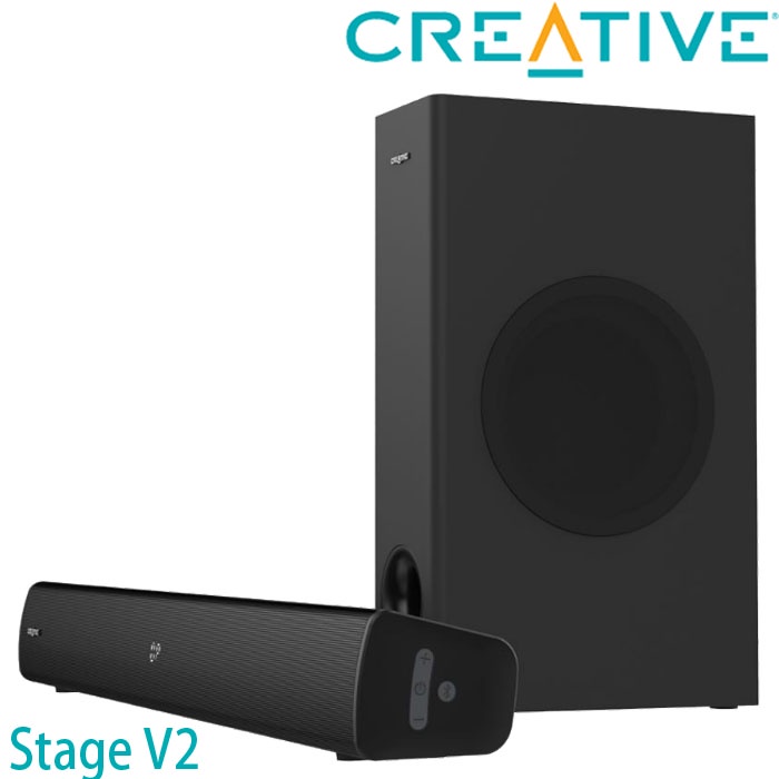 【MR3C】現貨 含稅公司貨 CREATIVE 創新未來 Stage V2 家庭劇院 桌上型喇叭