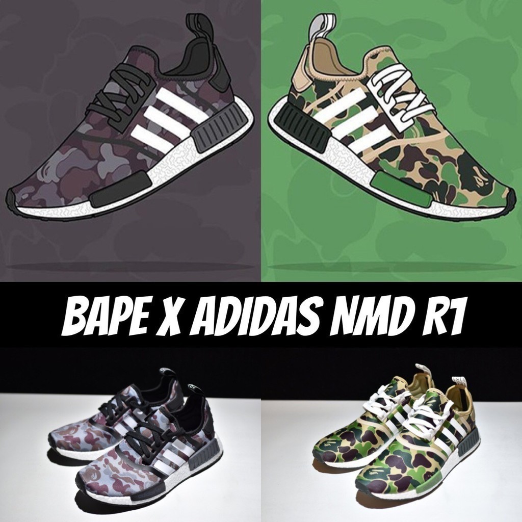 adidas nmd xr1 x bape