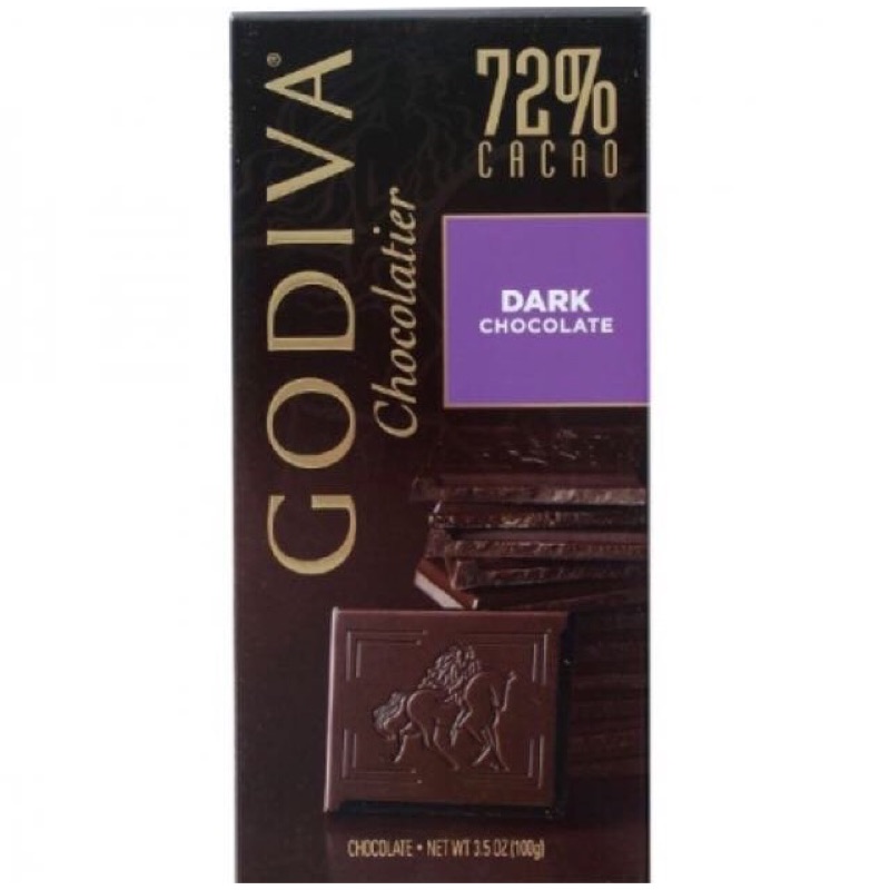 美國代購GODIVA巧克力72%黑巧克力和杏仁黑巧克力