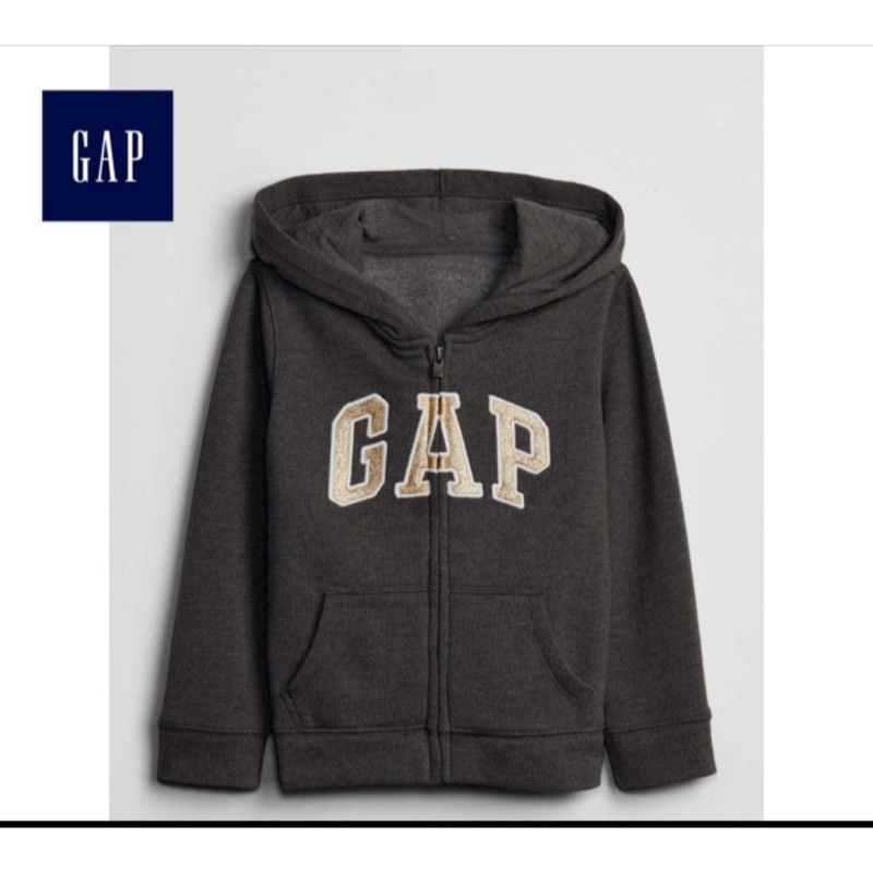 Gap男女童logo 連帽外套 5T 110cm全新現貨