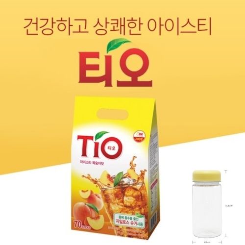 Tio  冰茶桃子味70入 (包括水桶) -Iced tea peach  70T
