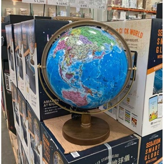 💥好評推薦💥好市多代購－Seojeon Globe LED 12吋 中英文旅遊地標地球儀 小學生必備 繁體中文