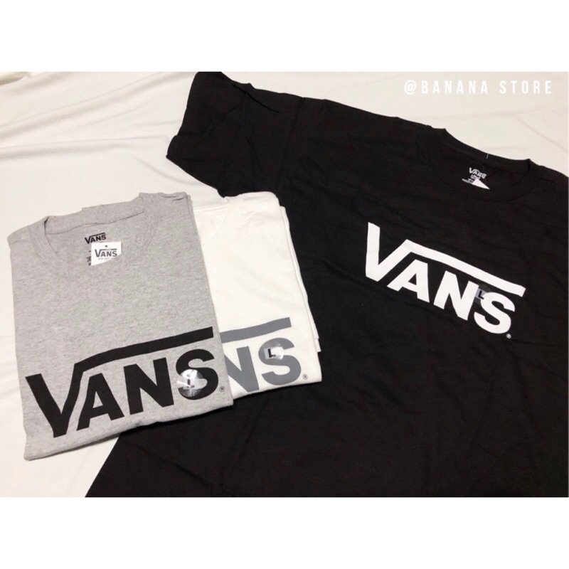 vans logo tee
