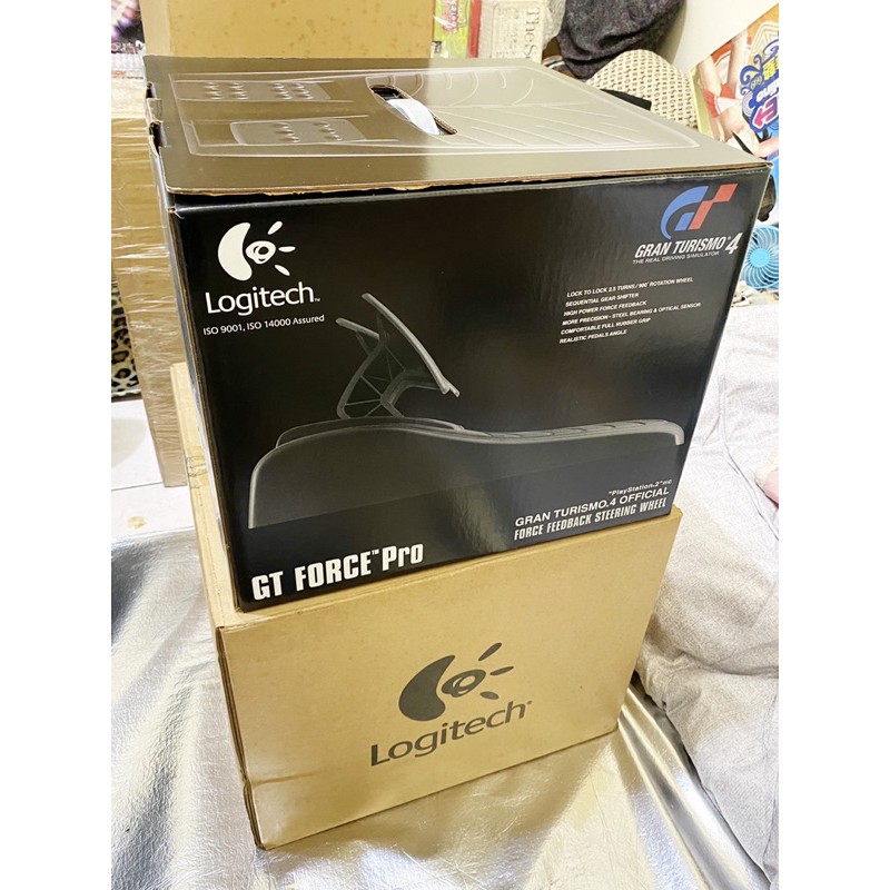 Sony Playstation 2 Gt4 賽車方向盤控制器羅技聯名限量款全新品收藏品 蝦皮購物