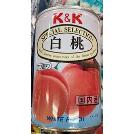 [日本零食小店]K&amp;K白桃罐~買多優惠喔