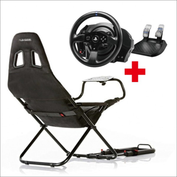 T300RS 賽車方向盤+Playseat 挑戰者 可摺疊 賽車架 / THRUSTMASTER【最強優惠】