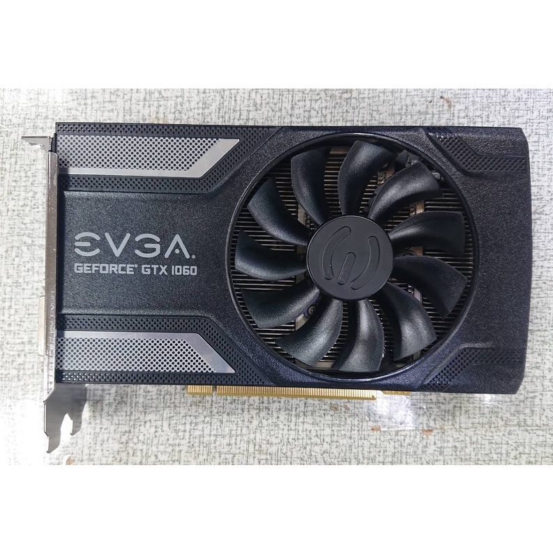 EVGA Nvidia GTX1060 6G 顯示卡 1066 GPU