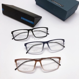 LINDBERG鈦金屬方框眼鏡林德伯格6505超輕無螺絲設計眼鏡