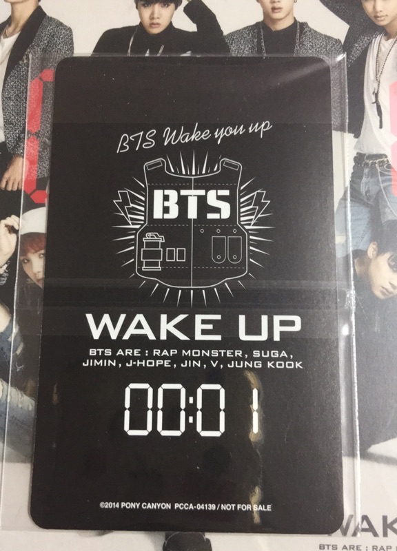 Bts Wake Up日專 小卡v 和i Need You 單曲shop盤 J Hope小卡 蝦皮購物