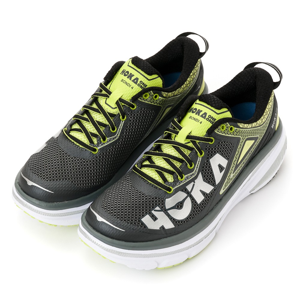 HOKA ONE ONE Bondi 4 男款 運動 路跑 慢跑鞋 1012619-GAC