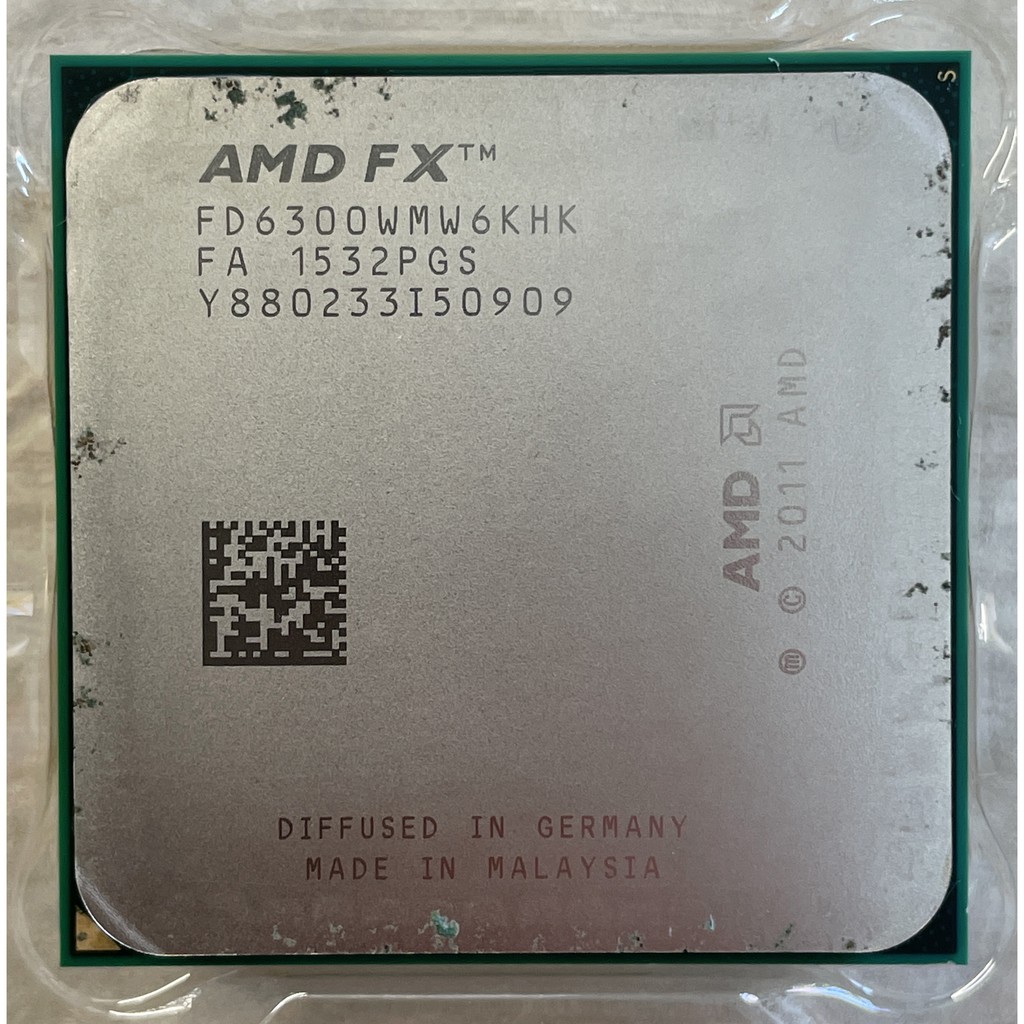 ⭐️【AMD FX-6300 六核心/基本時脈 3.5GHz/AM3+腳位】⭐ 無風扇/個人保固3個月