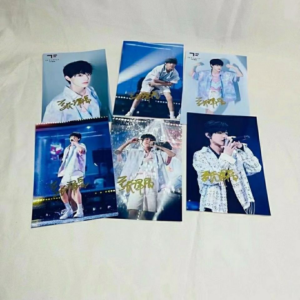 Tf家族愛豆張澤禹親筆簽名照活動現場親簽保真粉絲應援周邊產品買二送一收藏 蝦皮購物