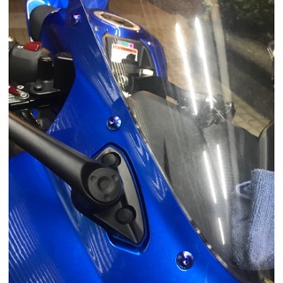 YR FACTORY 鍛造鈦合金螺絲 M5X15 P0.8 火山頭 SUZUKI GSX-R150 風鏡螺絲