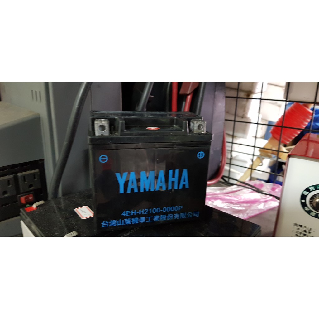 (二手中古電池) YAMAHA原廠 GTX5L-BS -二手機車電池 5號 100機車專用 數值漂亮，品項優