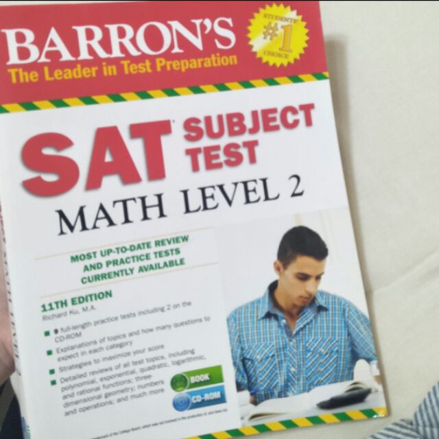 SAT math“沒寫過” level 2 sat數學 Barron's