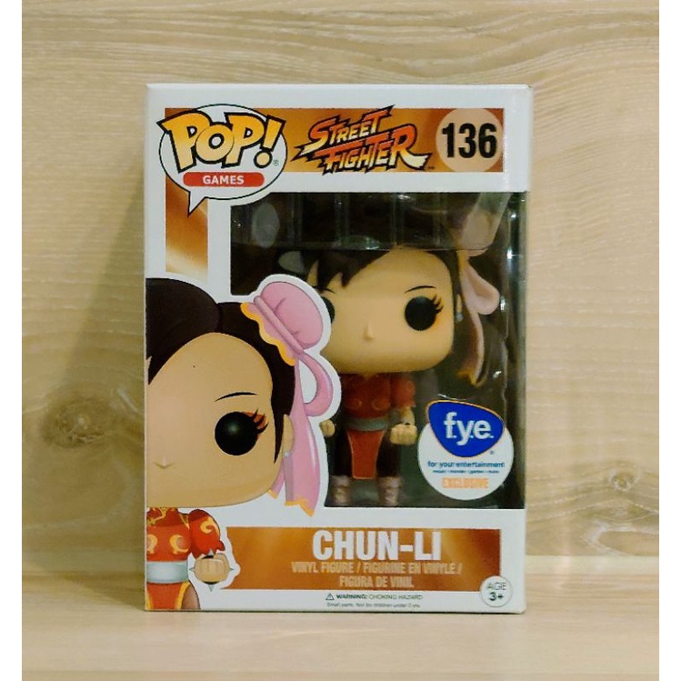 Funko pop 快打旋風 春麗 紅衣 Fye限定 公仔 搖頭娃娃 Street Fighter 龍 肯 豪鬼