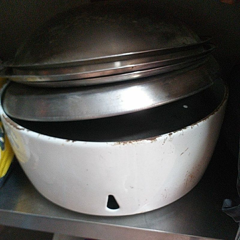 林內飯鍋鍋蓋 + 外殼法瑯 + 林內桶裝瓦斯飯鍋