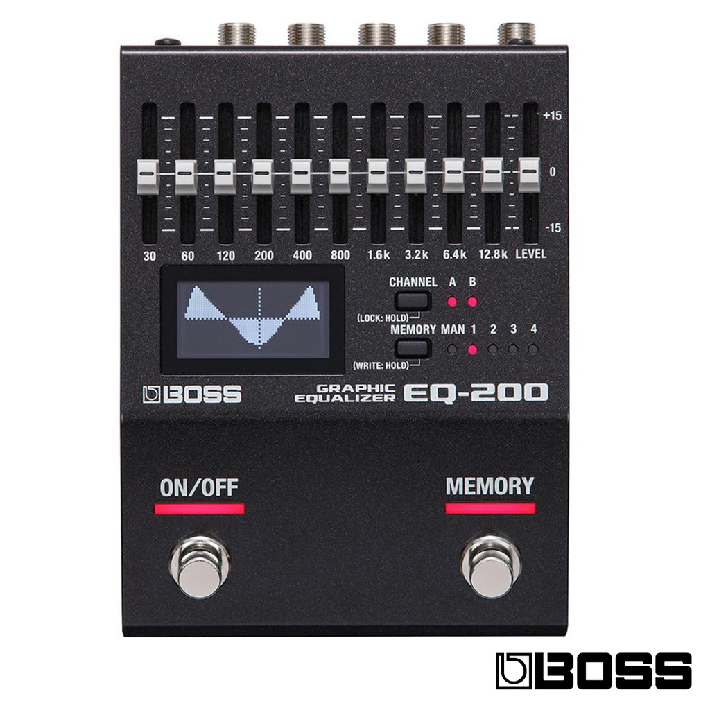 BOSS EQ-200 數位 等化器 EQ 單顆 效果器 GraphicEqualizer【又昇樂器.音響】