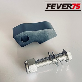 Fever75 哈雷支架大燈固定座加長版改裝通用組合包 消光黑款