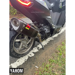 現貨SYM DRG 158 Akrapovic 碳纖維斜口排氣管 全段排氣管 全段蠍子管 /英國蠍/吉村/蠍子管