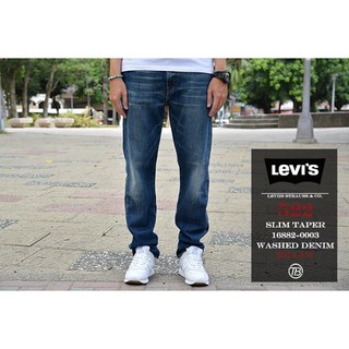 【Brand T】14AW 日版 LEVI'S LEVIS 16882-0003 522 藍色*水洗*牛仔褲
