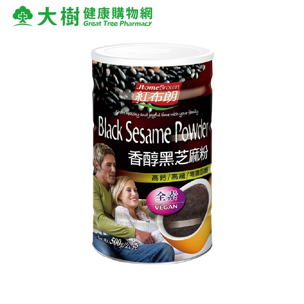 紅布朗 香醇黑芝麻粉 500g 廠商直送 大樹