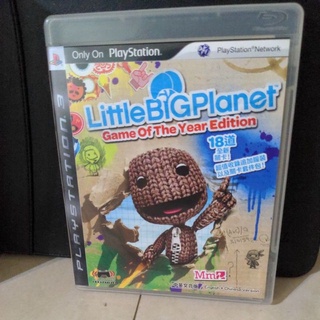 little big planet 年度最佳遊戲 ps3 幾乎全新