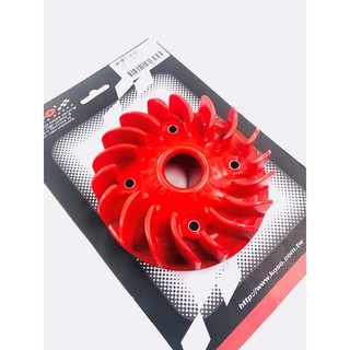 COCO機車精品 KOSO 風扇 高性能 輕量化風扇 適用 新勁戰 勁戰 三代 四代 BWS GTR 紅色
