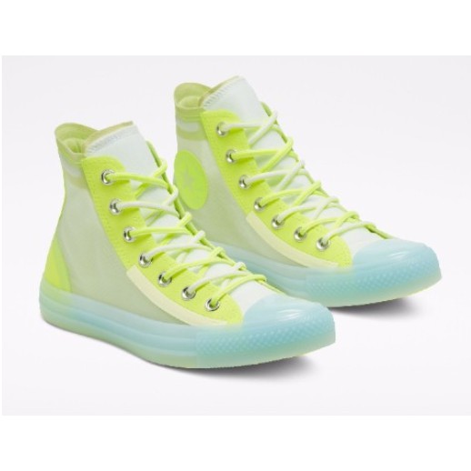 converse translucent green