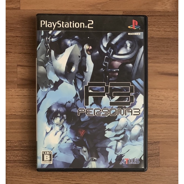 PS2 女神異聞錄3 正版遊戲片 原版光碟 日文版 日版適用 SONY