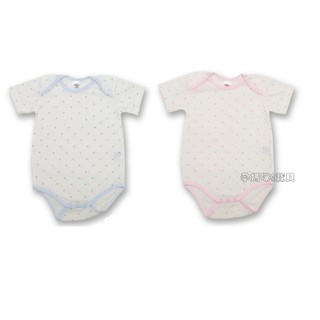 NewStar嬰兒短袖洞洞包屁連身衣 嬰兒涼感連身衣 NS3497