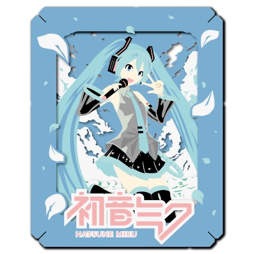 日本品牌 ensky 初音未來 紙劇場 PT-223