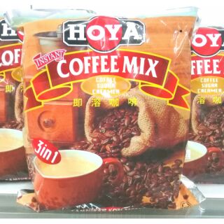 HOYA 三合一即溶咖啡 人參咖啡 奶素 沖泡品 馬來西亞進口團購人氣美食休閒食品 伴手禮 沖泡式飲品 素食 咖啡隨身包