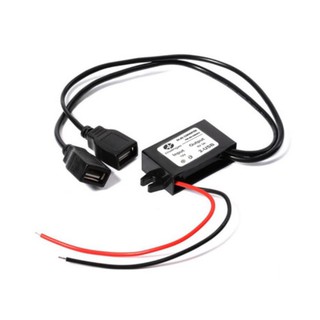 12V轉USB 3A電流 車載改裝電源轉換充電器 DC-DC電源轉換器 12V轉5V USB充電轉換器【電源轉換】