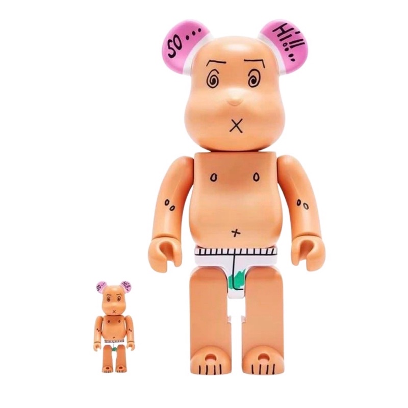 BE@RBRICK x EDC 陳冠希 CLOT 400%+100%