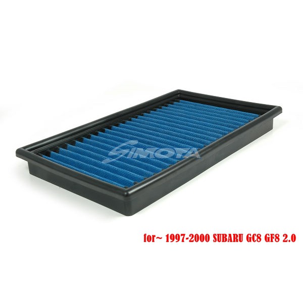 for~ 1997-2007 SUBARU GC8 GF8 GDA GDB SIMOTA 高流量空氣濾心 改良型空濾