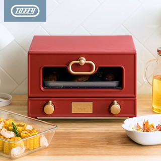 【日本Toffy】Oven Toaster 電烤箱K-TS2 - 復古紅