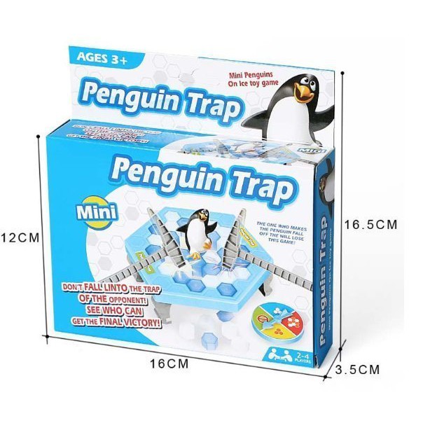 小東嚴選 拯救企鵝 mini 小 企鵝 破冰 台 迷你 桌遊 敲冰 磚 敲 冰塊 趣味 玩具 限時特價39元